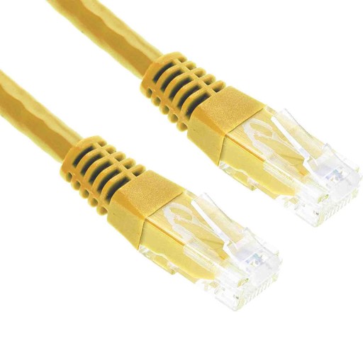 Patchcord UTP kat.5e sieťový kábel, 1m, farebný