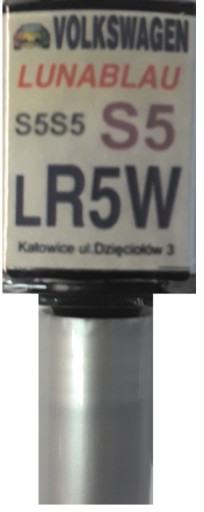 VW LR7U A5 SCARBO ŠEDÝ LAKU NA ŠKRABANINY ARA