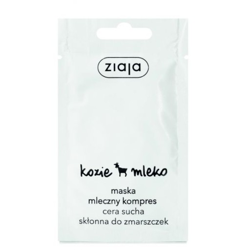 Ziaja Kozie mlieko maska mliečny obklad 7ml