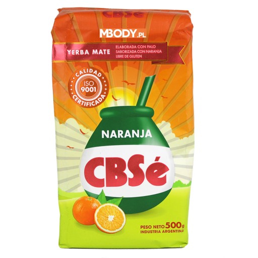 Yerba Mate Cbse Naranja Pomaranč 500g 0,5kg