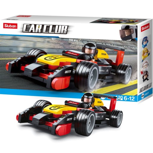 SLUBAN BLOCKS GOKART RACING AUTA FORMULE 1 F1