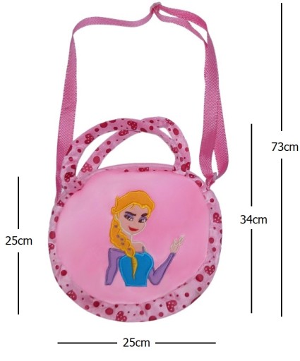 TAŠKA FROZEN ELSA ANNA NA RAMENO 2297