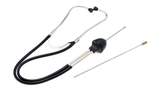 AUTODIELNA DIAGNOSTICKÝ STETOSKOP PRE MECHANIKA STRIEBORNÝ