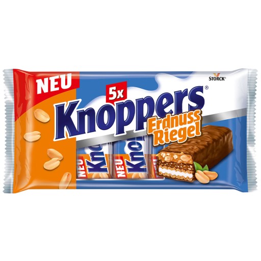 Knoppers Erdnuss Riegel Tyčinky 5 ks 200g