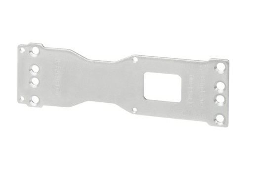 PLECHOVÁ montážna doska pre zatvárače dverí ASSA ABLOY