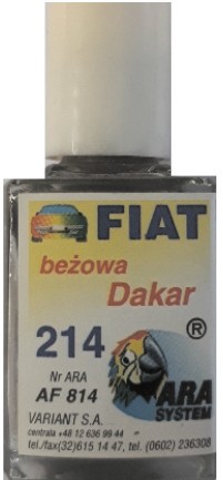 FIAT 182A RIBES ČERVENÁ LAKOVÁ NÁPRAVA NA ŠKRABANINY ARA