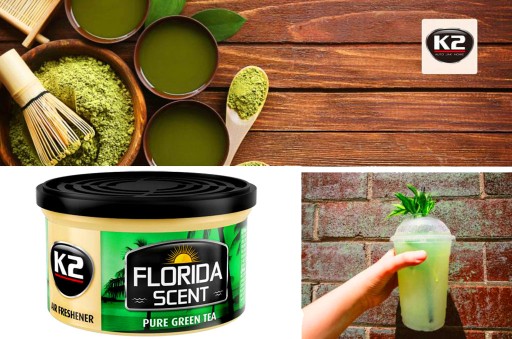VÔŇA K2 FLORIDA ZELENÝ ČAJ Zintenzívňuje REGULÁCIU
