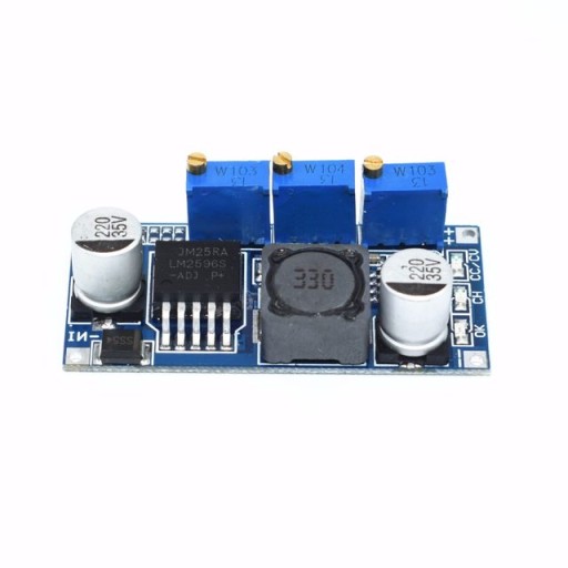 REGULAČNÝ MENIČ LM2596, 1-37V, 3A, CV/CC