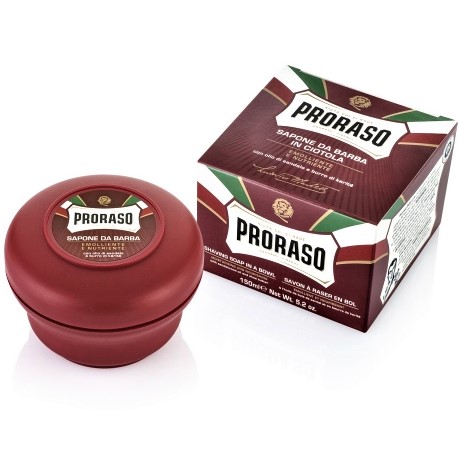PRORASO mydlo na holenie Red Line RED Sandalwood Soap Jar 150ml