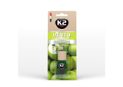 K2 VENTO VÔŇA DO AUTO ZELENÉ JABLKO 8 ML