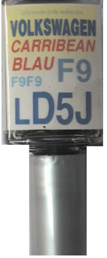 VW LD5L 2B MODRÝ HODVÁB LAKU NA ŠKRABANINY ARA
