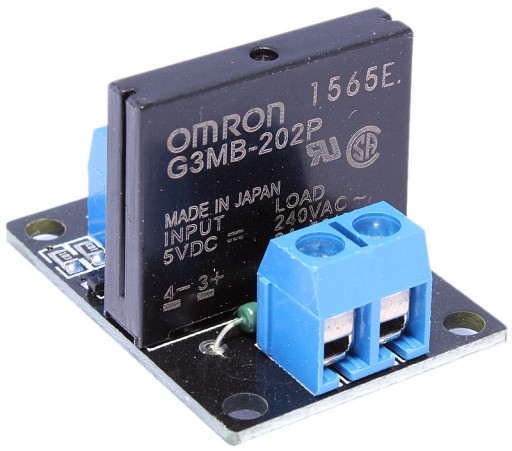 ARDUINO polovodičové relé SSR 1 kanál