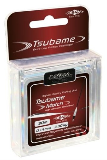 Mikádo TSUBAME MATCH vlasec 0,14/3,30kg/30m RIG