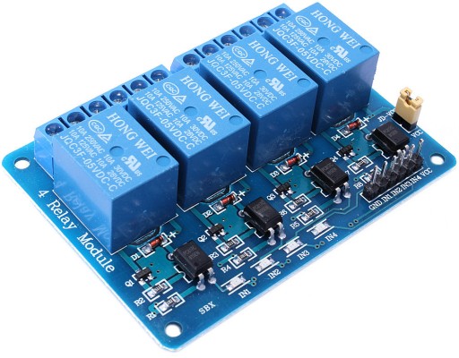 4-KANÁLOVÉ 5V ARDUINO RELÉ Opto-izolácia