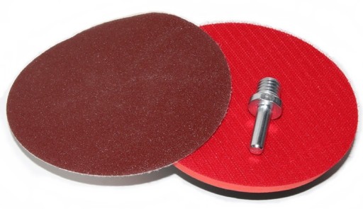 Kotúč brúsneho papiera na suchý zips 125 mm 50 kusov #120