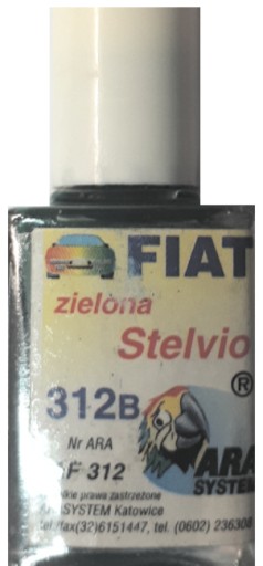 FIAT 286A VERDE DANIMARCA LAKU TAKOVANÉ ŠKRABINY