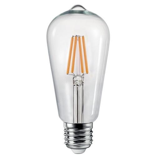 LED žiarovka E27 ST64 6W RETRO teplá