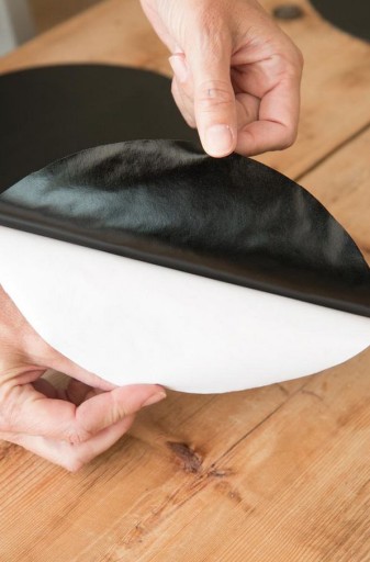Lepiaca nábytková dyha Dekoračná fólia Farba MATNÁ ČIERNA Šírka 45 cm DIY