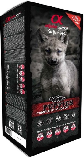 Alpha Spirit PUPPIES juniorský polomäkký podnos 200g