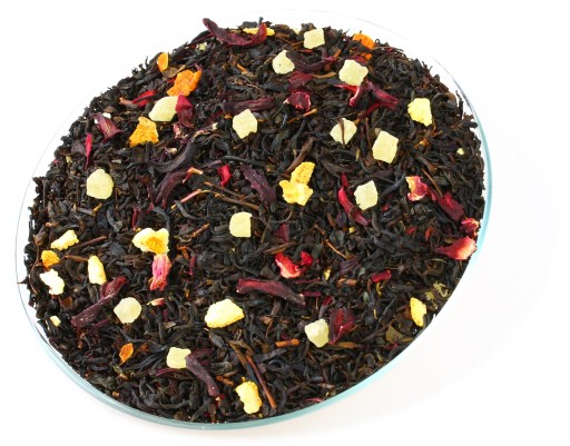 Čierny čaj CRIMSON PIRATE (100g) Mango + Whisky