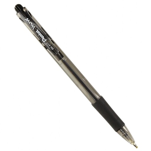 AUTOMATICKÝ GUĽOVÝ PENTEL BK417 WOW 0,7 ČIERNA 10 KS