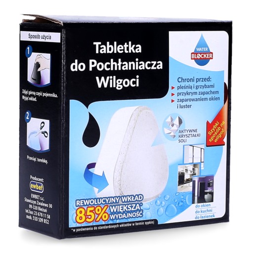 Vložka na tablet pre absorbér vlhkosti Ewbet Water Blocker - 1 kus