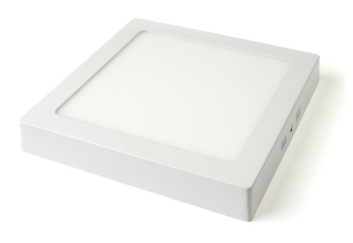 POVRCHOVÁ MONTÁŽ Štvorcový LED PANEL 18W STUDENÁ BIELA 6000K