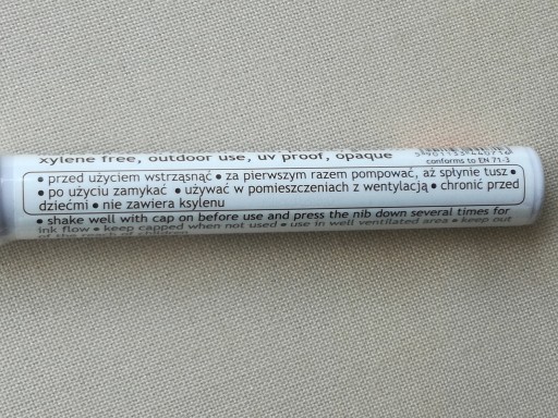 OLEJOVÝ ZNAČOVAČ, BIELY ZNAČOVAČ, OLEJOVÝ ZNAČOVAČ TOMA TO440