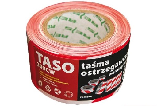 OBOJSTRANNÁ VÝSTRAŽNÁ PÁSKA TASO TASO200-3 CW.