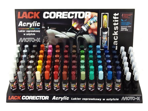 Nalepovací AKRYLOVÝ TAKRAČNÝ LAK ČIERNY LESK 12