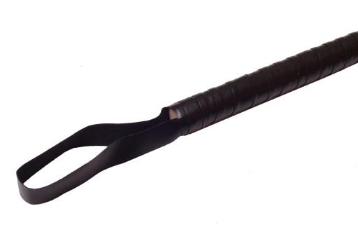 Kožený bič Čierny bič BDSM bič 50 cm Zábavný