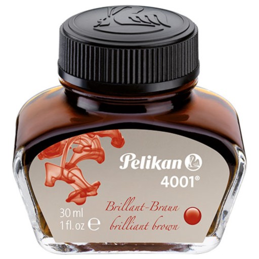 Pelikan 4001 HNEDÝ atrament 30 ml