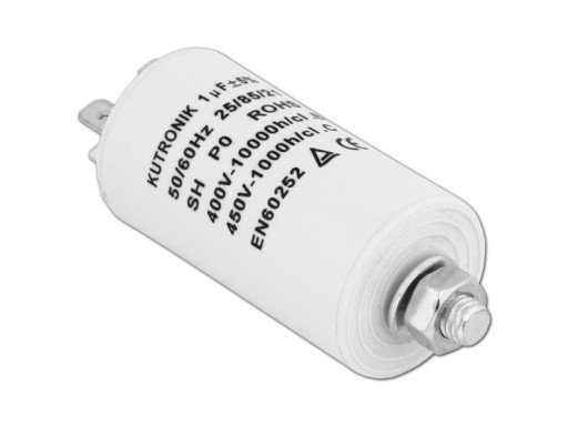 MOTOROVÝ KONDENZÁTOR 1UF/450VAC.