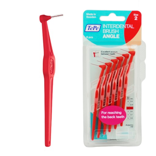 TePe Angle 0,5 mm Medzizubné kefky 6 ks.
