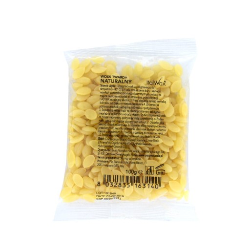 ItalWax Prírodný tvrdý vosk v granulách 100g