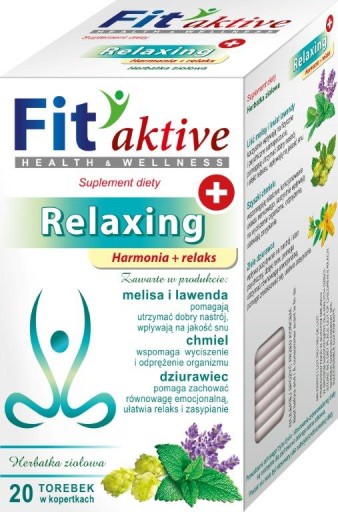 MALWA TEA FIT AKTÍVNY RELAXAČNÝ RELAXAČNÝ ČAJ