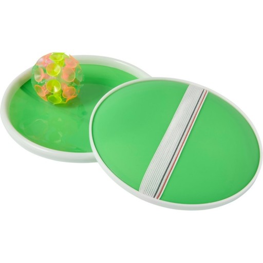 Lopta BEACH GAME s prísavkami, 2 pádla