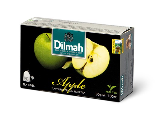 Dilmah čierny čaj s jablkom 20ks x 1,5g
