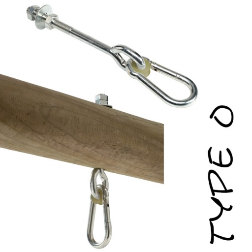 Držiak háku, hojdačka M10 120mm KB