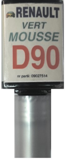 RENAULT QNG MINERÁLNA BIELA FARBA NA DOTYK NA ŠKRABANINY