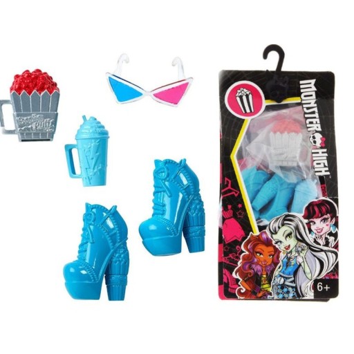 Mattel Monster High Spooky Cinema Príslušenstvo súprava obuvi a doplnkov DNX42