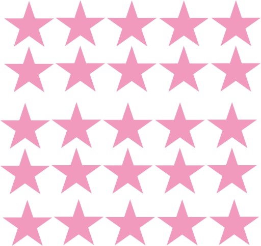 Nálepky na bicykel FLOWERS STARS DOTS HEARTS