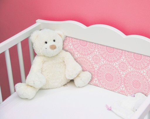 Nábytková dyha PVC fólia RUŽOVÁ ČIPKA 45x50 W46