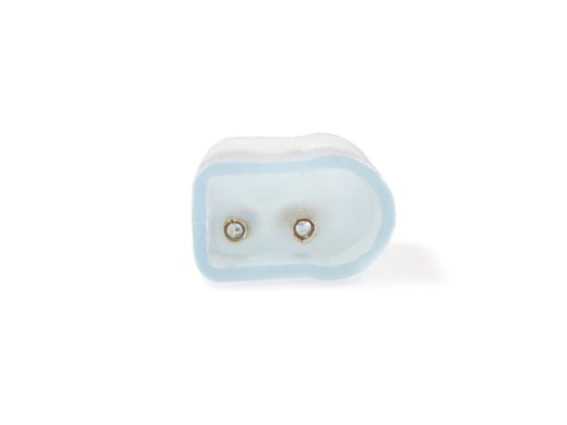 KONEKTOR PRE LED NEÓNOVÉ PÁSY 8X16MM, KRÁTKY OBOJSTRANNÝ
