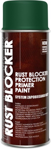 SPREJ NA HRDZU 4v1 BLOKÁTOR HRDZE ZELENÝ 400ML