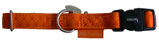 ZOLUX MACLEATHER KOLIEROVÁ PÁSKA 10 mm ORANŽOVÁ 435170
