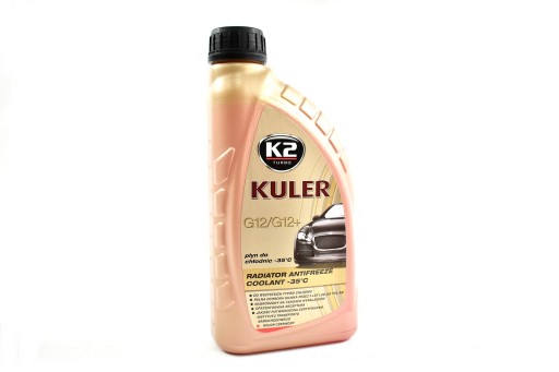 KULER ČERVENÁ KVAPALINA RADIÁTOROV 1L G12 G12+ -35 C