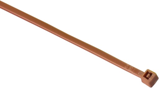 PLASTOVÉ PÁSY, HNEDÉ PÁSKY, 2,5x200mm, 100 ks