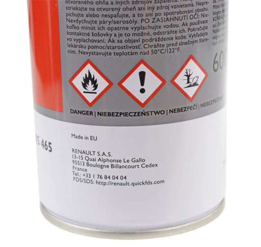 RENAULT MOTRIO ČISTIČ BRZD NA ODMASŤOVANIE 600ml