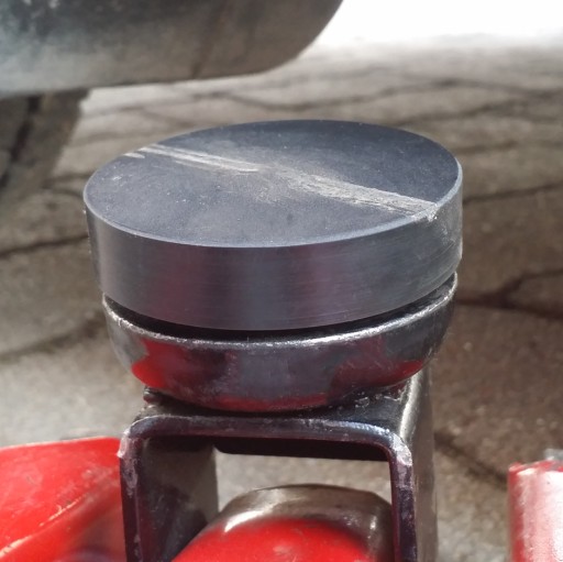 Guma na zdvihák žabky, gumová podložka 60x30mm